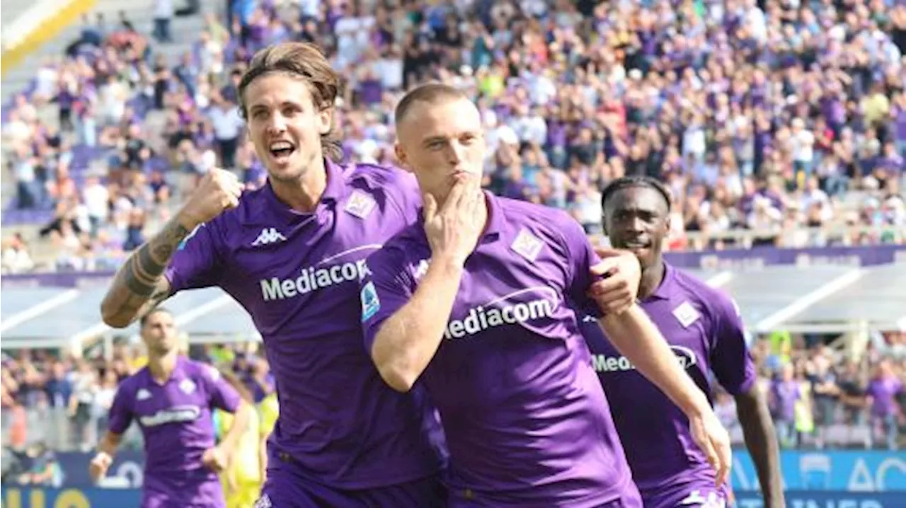 Il Fiorentina batte la Lazio a Firenze