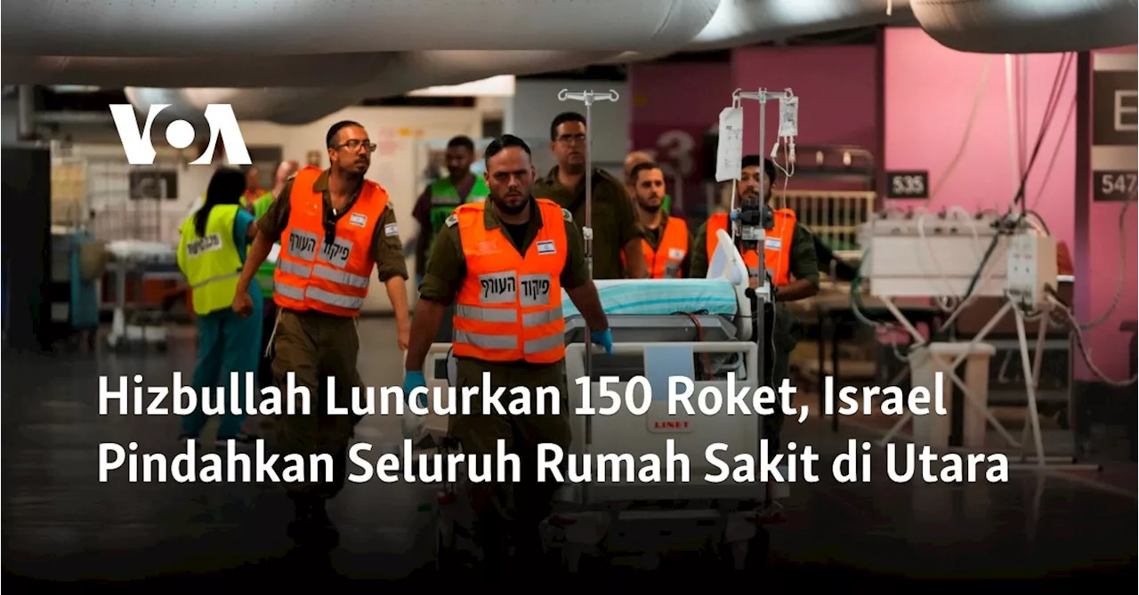 Rumah Sakit di Israel Pindahkan Pasien ke Bangsal Bawah Tanah Saat Pertempuran Meningkat