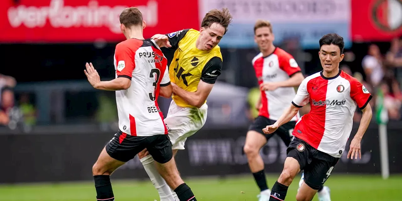 Ademruimte voor Priske: Feyenoord wint gemakkelijk van NAC, blessure is smetje