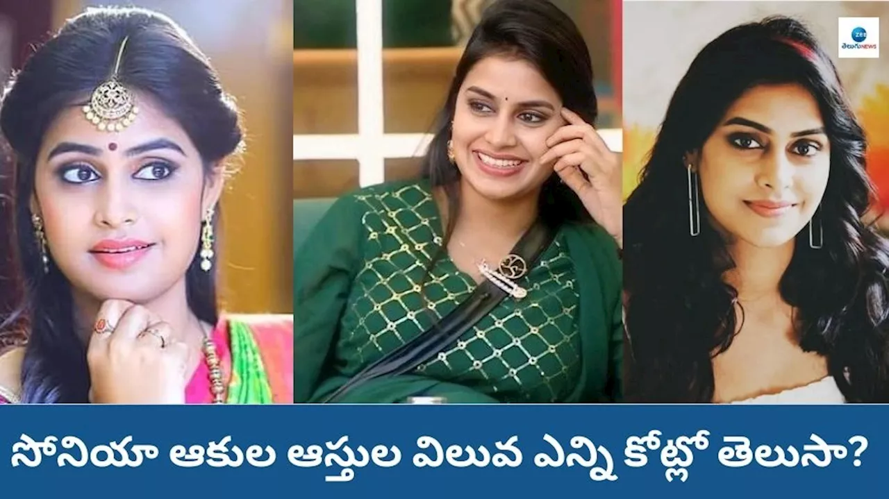 Bigg Boss 8 Telugu: కరీంనగర్‌ పిల్ల సోనియా ఆస్తుల విలువ అన్ని కోట్లా..? ఈ ఆర్జీవీ భామ రెమ్యూనరేషన్‌ ఎంతో తెలుసా?