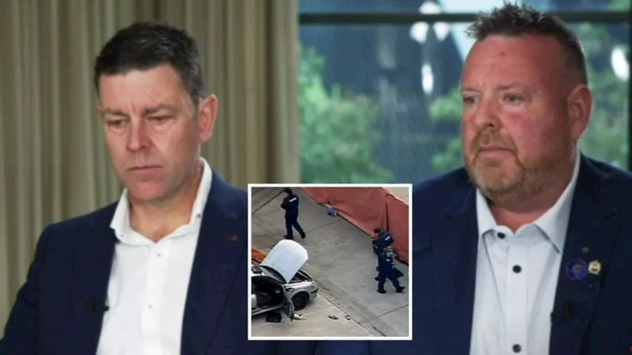 Police members stabbed by terrorist outside Endeavour Hills station in 2014 speak to 7NEWS Melbourne