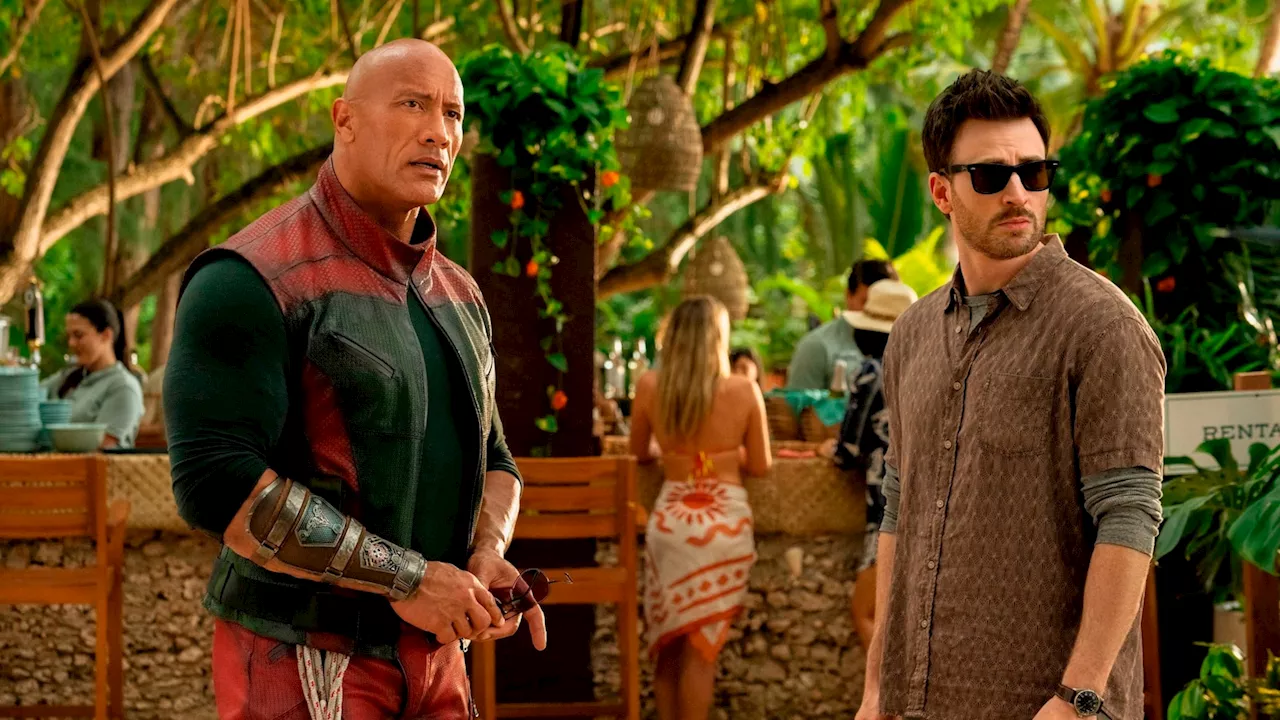 Chris Evans Teams Up With Dwayne Johnson To Save Christmas In 'Red One' Trailer