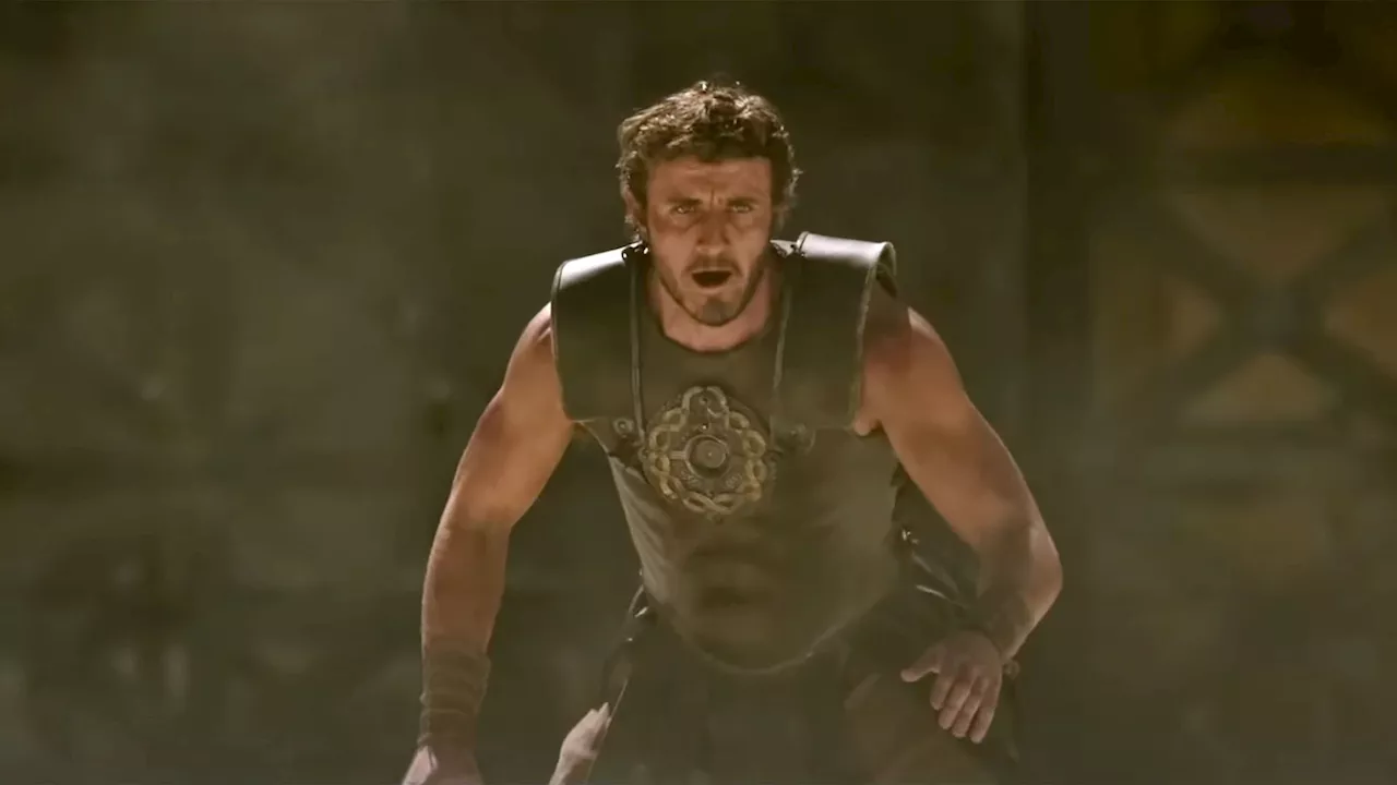 Paul Mescal, Denzel Washington and Pedro Pascal star in new 'Gladiator II' trailer