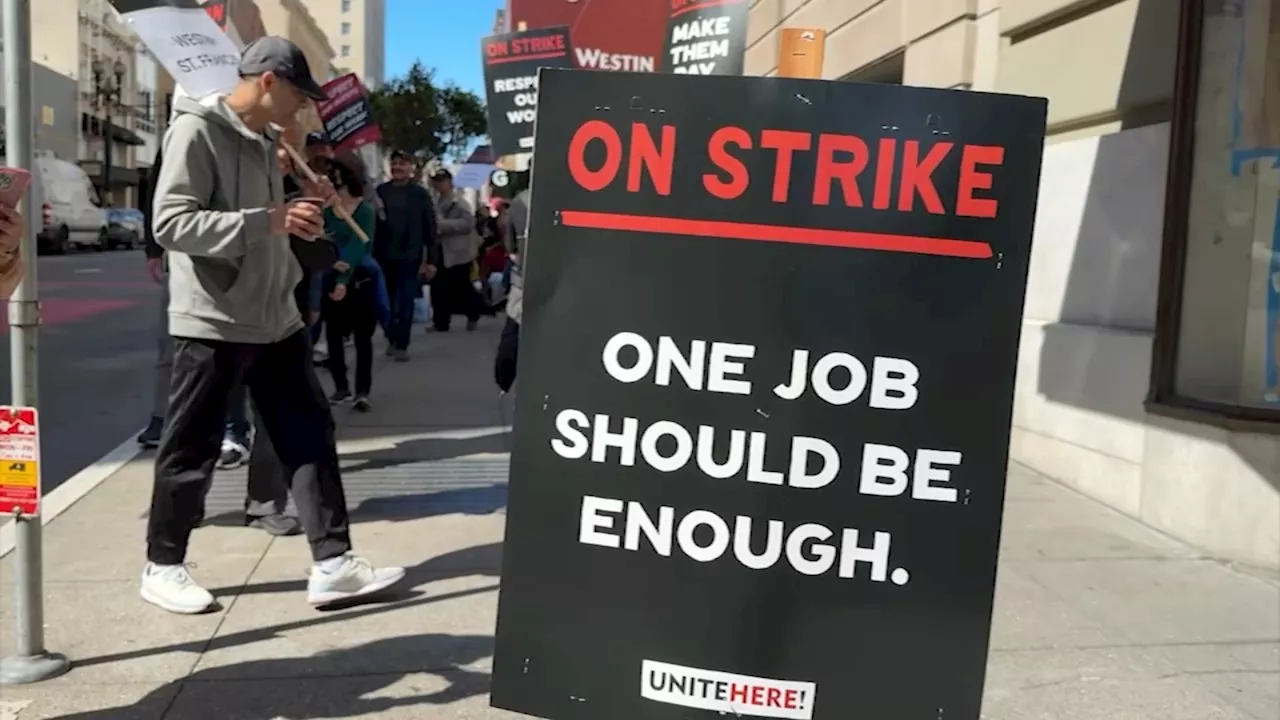 Nearly 1,500 San Francisco hotel workers go on strike: Here's what they're asking for