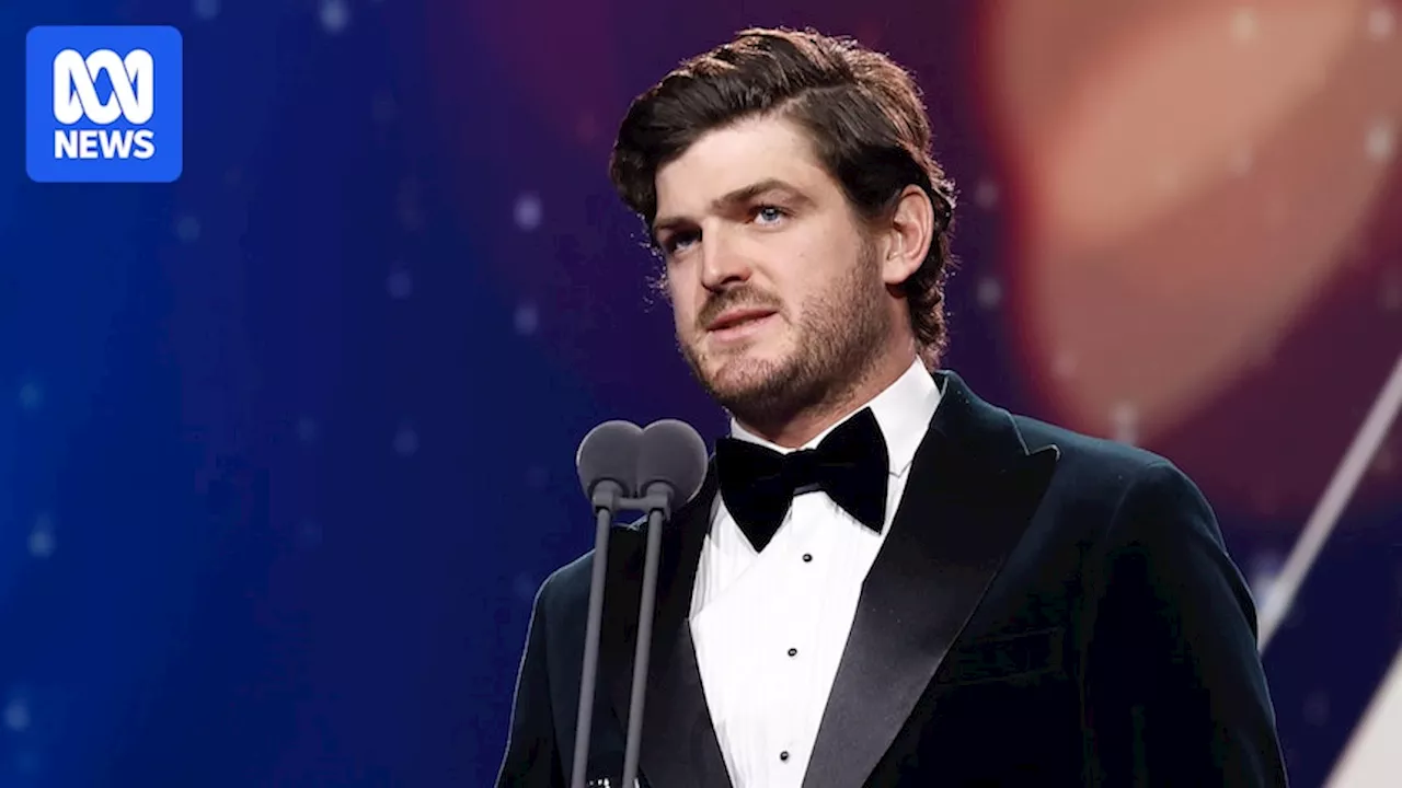 Angus Brayshaw delivers Brownlow Medal ceremony highlight with retired AFL players' speech