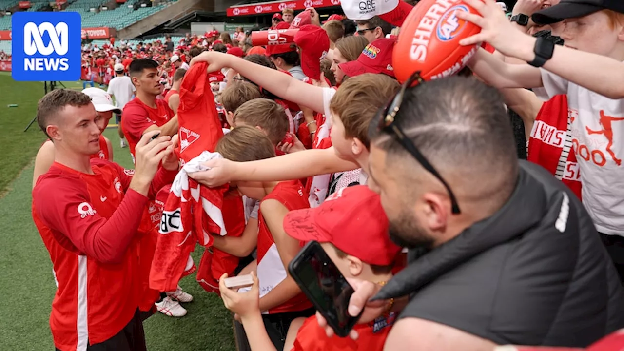 Sydney Swans midfielder Chad Warner focused despite AFL grand final spotlight