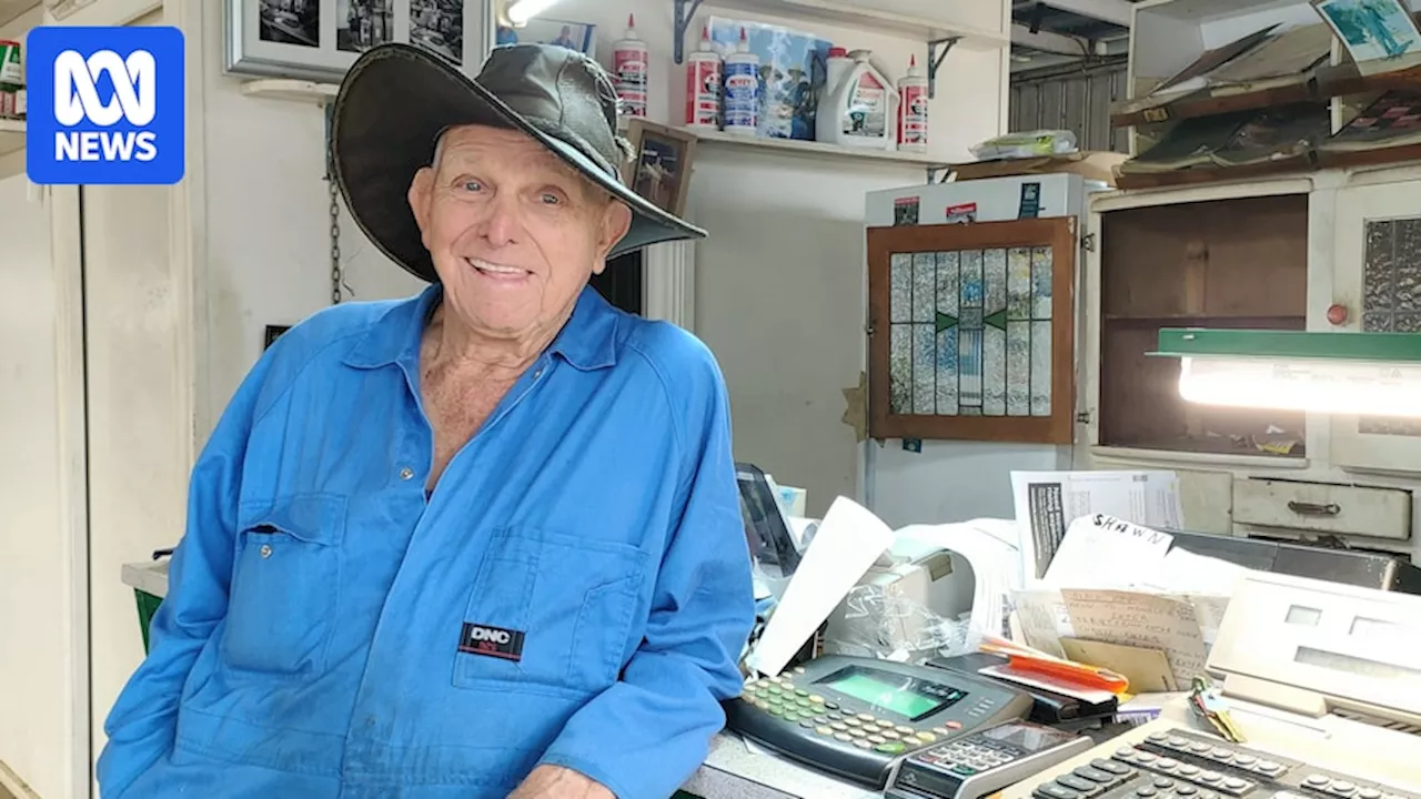 Tablelands mechanic and service station operator retires at 94