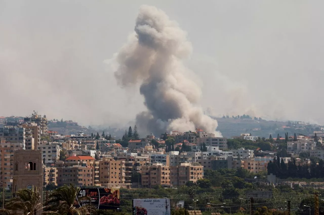 Hevder 100 er drept i israelske angrep i Sør-Libanon