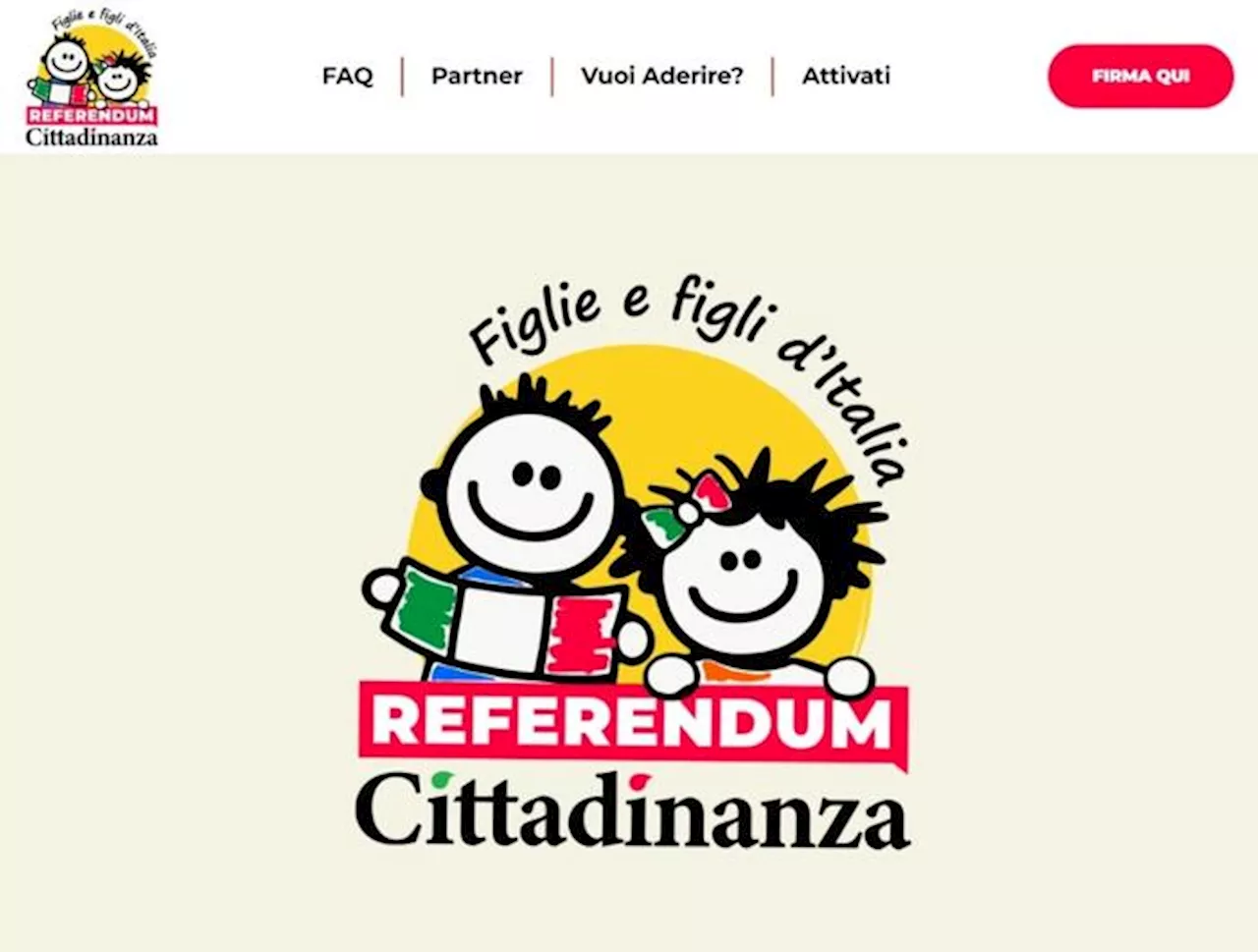 Referendum sulla cittadinanza: piattaforma in tilt per 60mila clic in un'ora