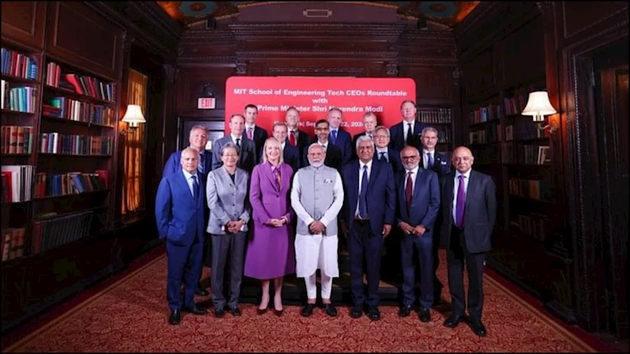 PM Modi With Tech CEOs: अमेरिका के दिग्गज CEOs से मिले पीएम मोदी; द्विपक्षीय सहयोग को बढ़ावा देने पर चर्चा