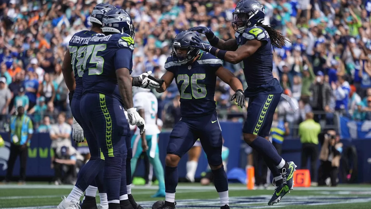 Seahawks roll to 24-3 win over Dolphins as Miami deals with another QB injury