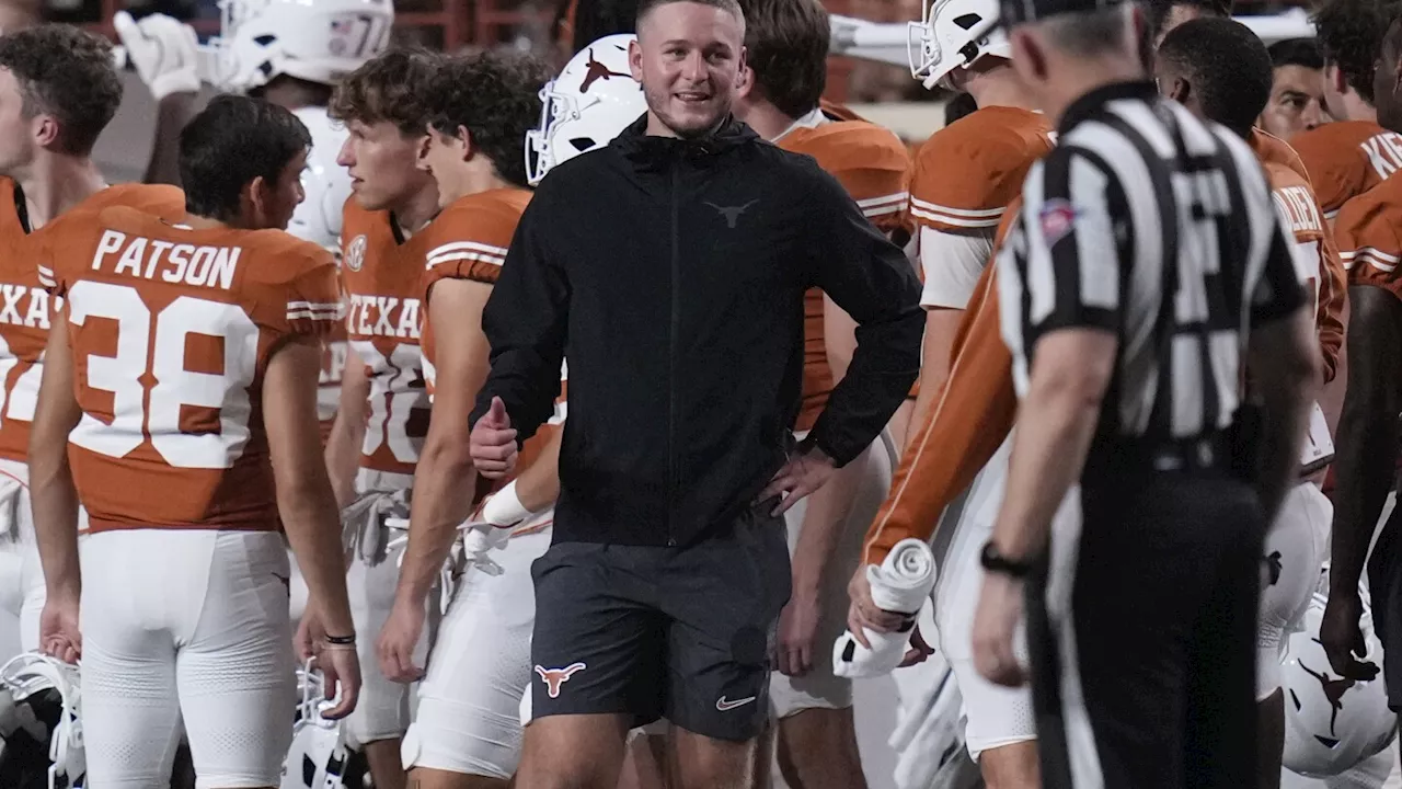 Texas QB Ewers back in practice but still questionable for No. 1 Longhorns' SEC opener