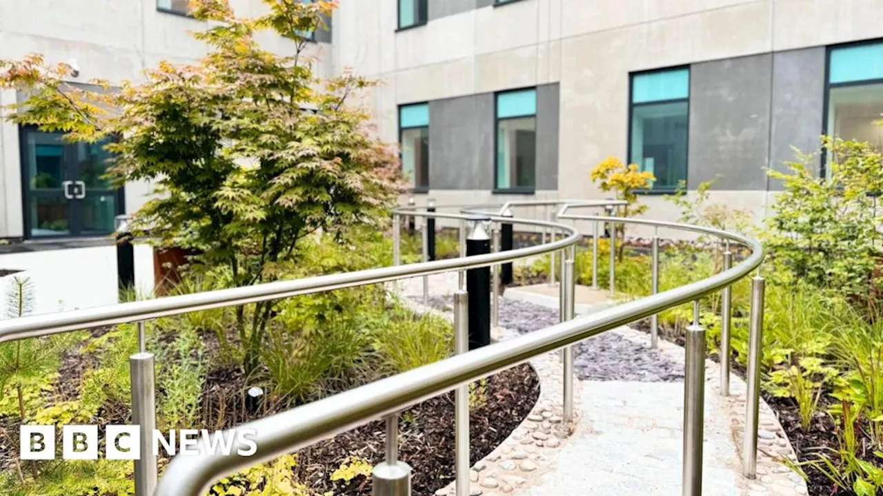 New Courtyard Designed To Provide 'Calming Environment' For Patients And Families At Cumbria Hospital