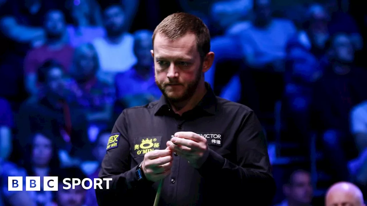 British Open: Mark Allen says table at British Open 'should be burned'