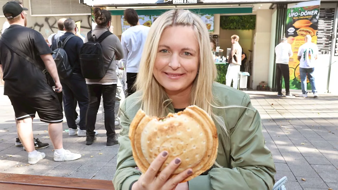 Ein Döner, der nicht kleckert: BILD testet den Ufo-Döner in Hamburg