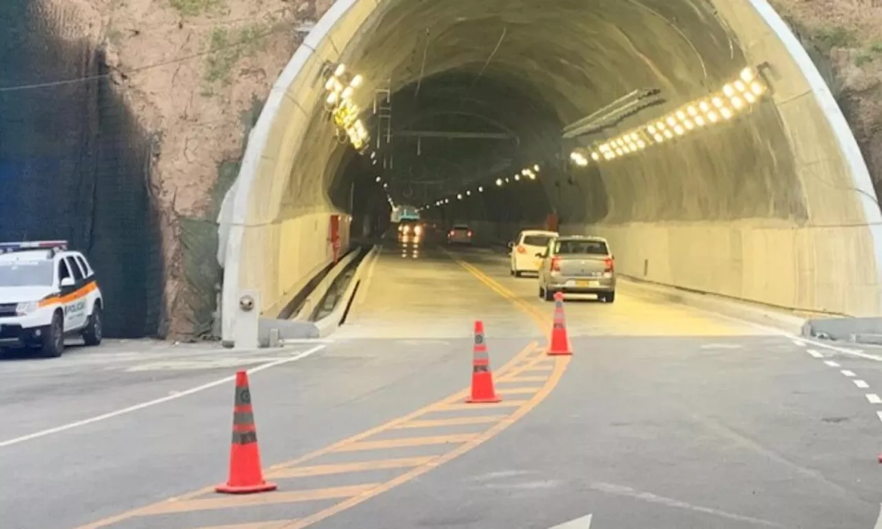 Túnel de Oriente tendrá cierres nocturnos hasta el 26 de septiembre por mantenimiento