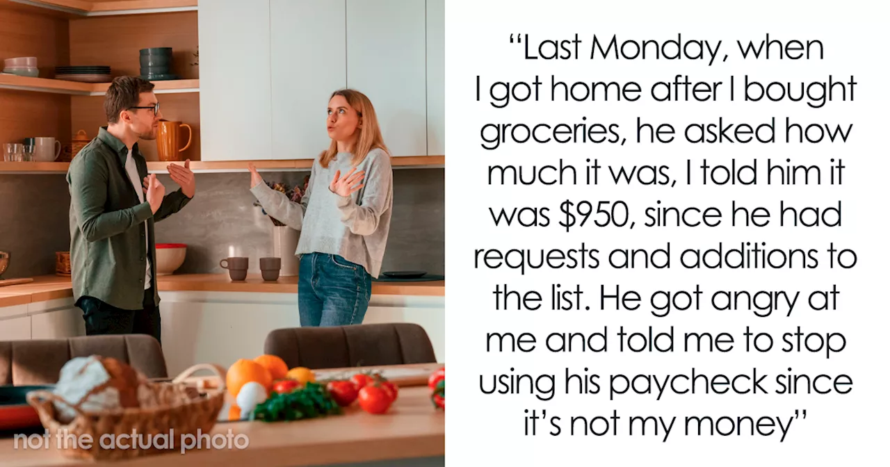 “Not My Money”: Man Starts A Fight After Stay-At-Home Wife Spends $950 On Groceries