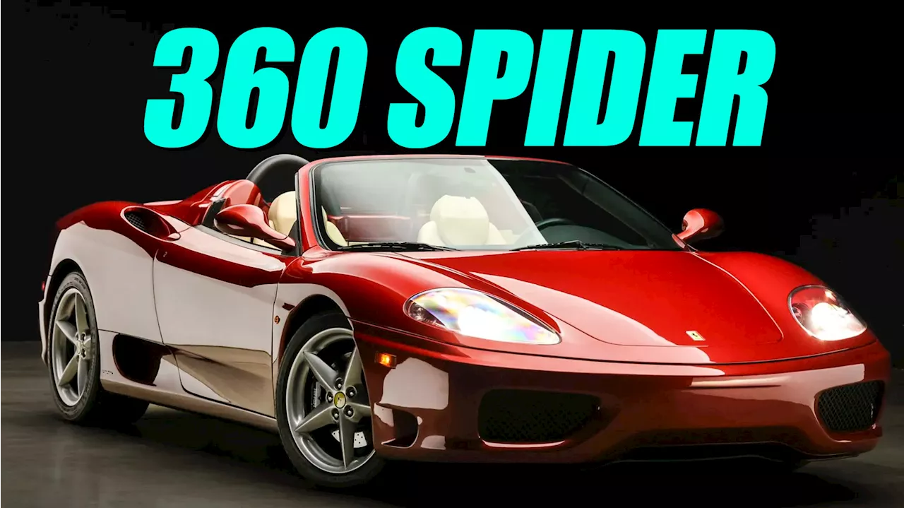 This Ferrari 360 Spider’s Gated Manual And V8 Make Us Miss The Old Days