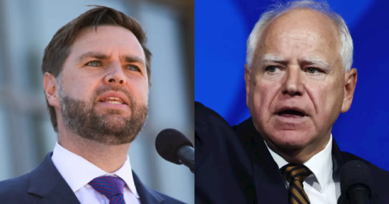 Here's who's standing in for JD Vance and Tim Walz in VP debate prep