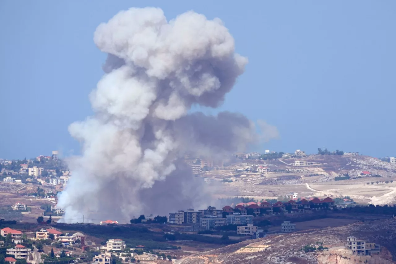 Israeli army says it struck 300 targets in Lebanon in stepped-up pressure on Hezbollah