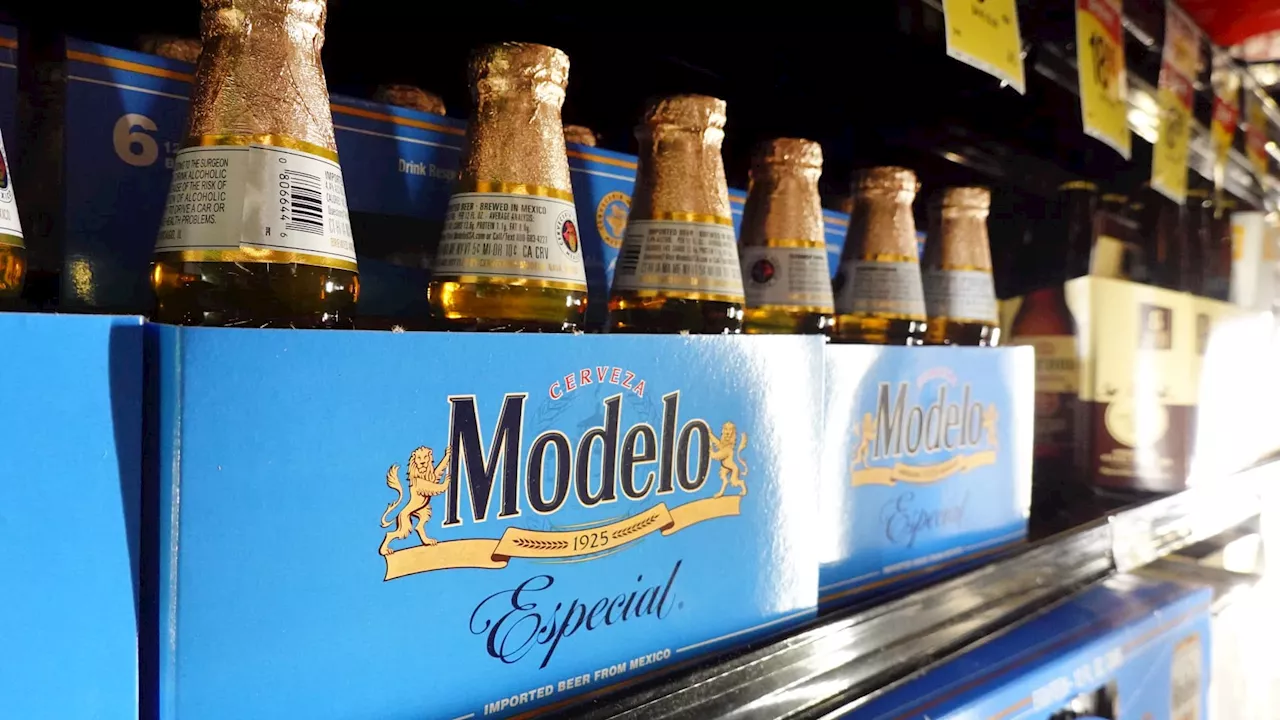 Modelo maker Constellation Brands jumps, and the S&P 500 eyes another record close