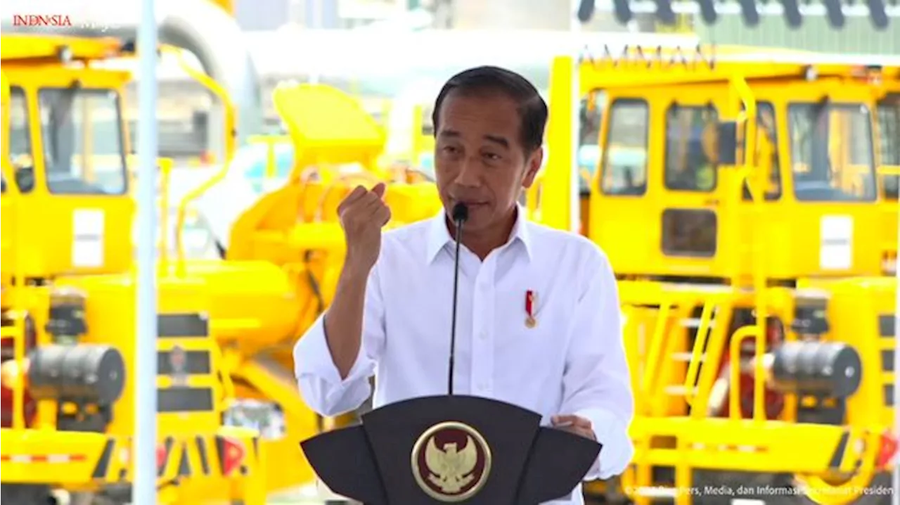 Jokowi Resmikan Smelter Tembaga Amman Mineral, Segini Produksinya