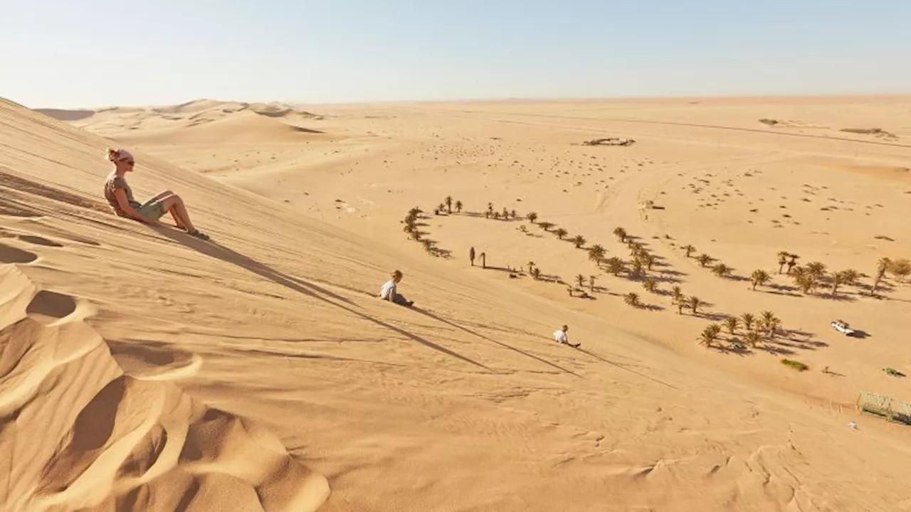 The gigantic dunes rising up out of the world’s oldest desert