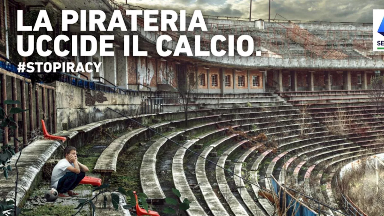 «Pezzotto» e calcio, l'Agcom rilancia: multe automatiche da 150 a 5000 euro per chi guarda streaming pirata