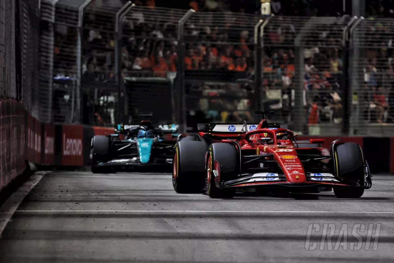 Charles Leclerc doubts Ferrari had Lando Norris’ pace “in the car” at Singapore GP