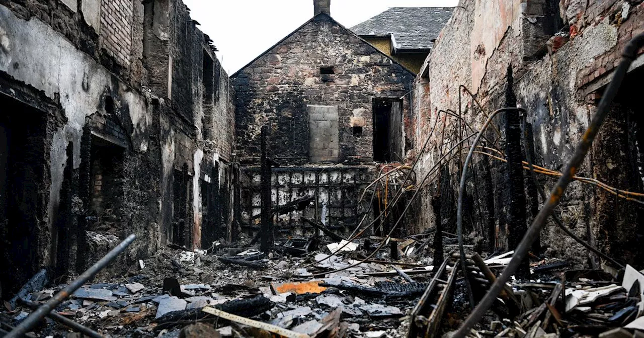 Huge blaze at former Scots hotel treated as 'deliberate' as cops issue appeal