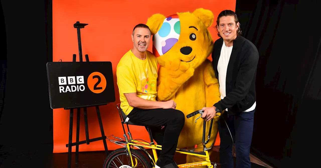 Paddy McGuinness launches epic cycle challenge to Scotland for Children in Need