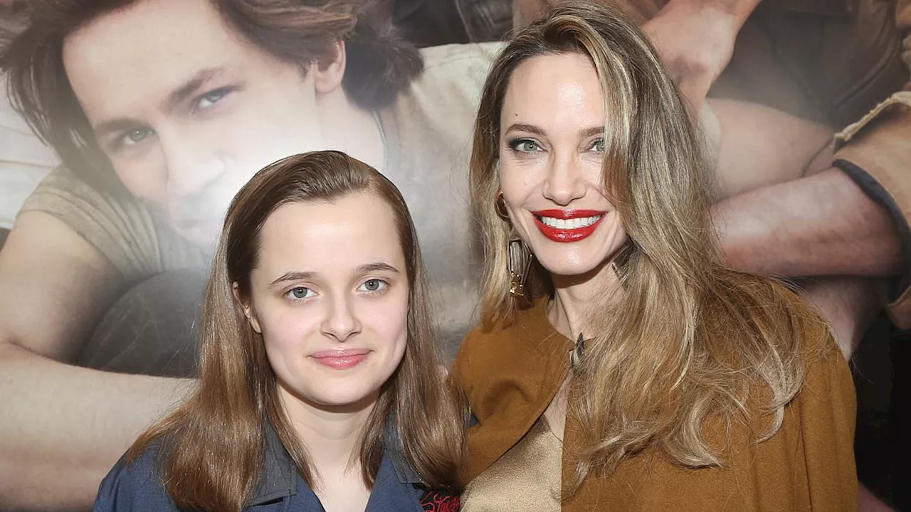 Angelina Jolie and daughter Vivienne, 16, got matching tattoos - after teen dropped dad Brad Pitt's...