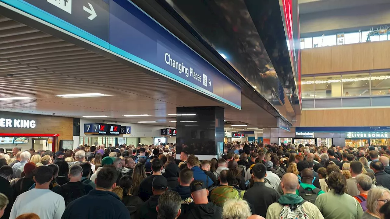 Euston Station Branded 'Like Squid Game But With A Boots' As Passengers Face Hellish Delays