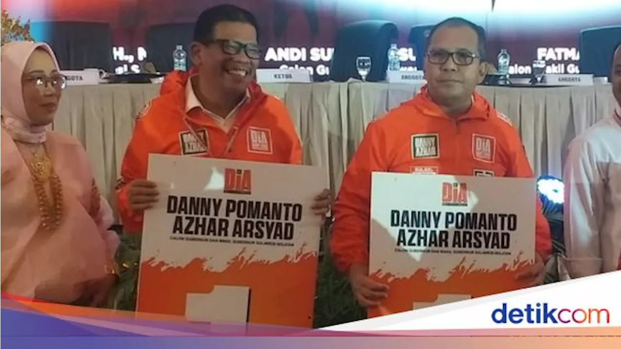 Danny-Azhar Dapat Nomor Urut 1 di Pilkada Sulsel 2024: Kemenangan untuk Kita