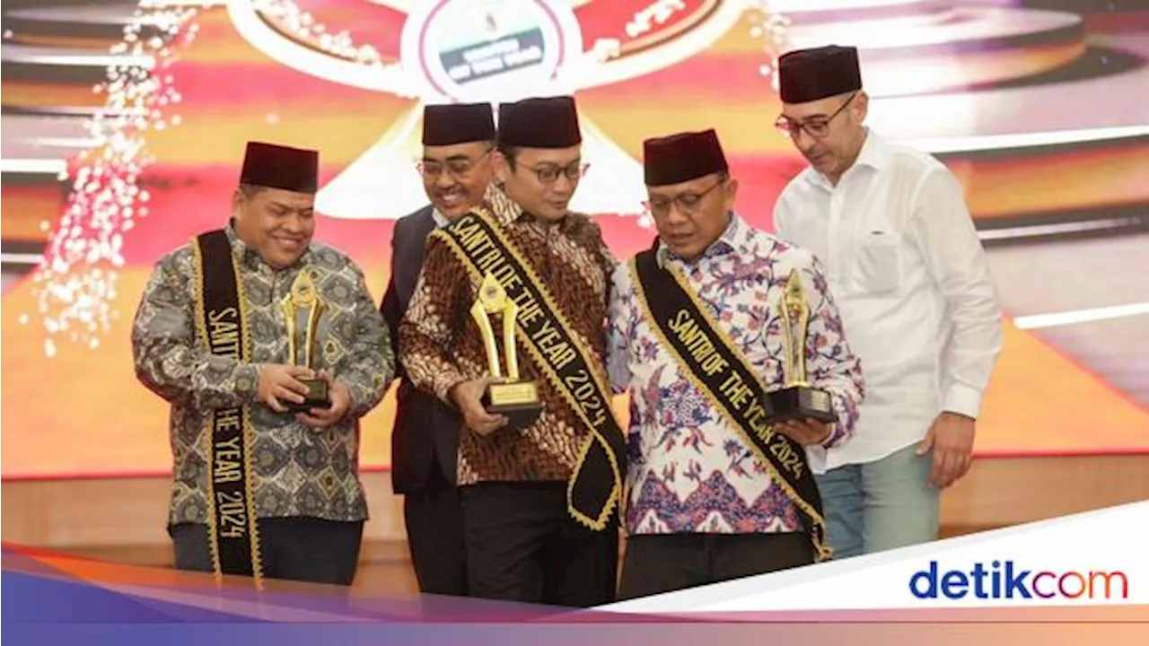 Habib Jafar hingga Pj Bupati Kudus Hasan Chabibie Raih Santri of The Year 2024