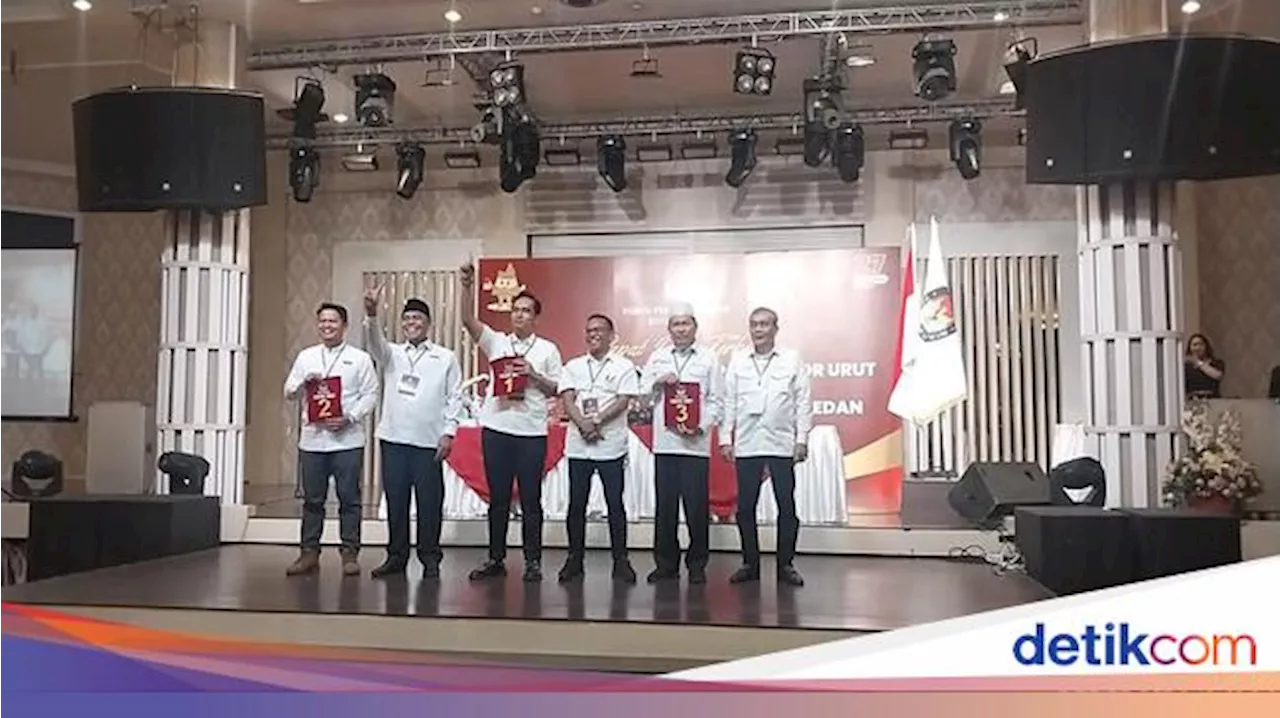 Kata 3 Paslon Pilwalkot Medan Usai Cabut Nomor Urut