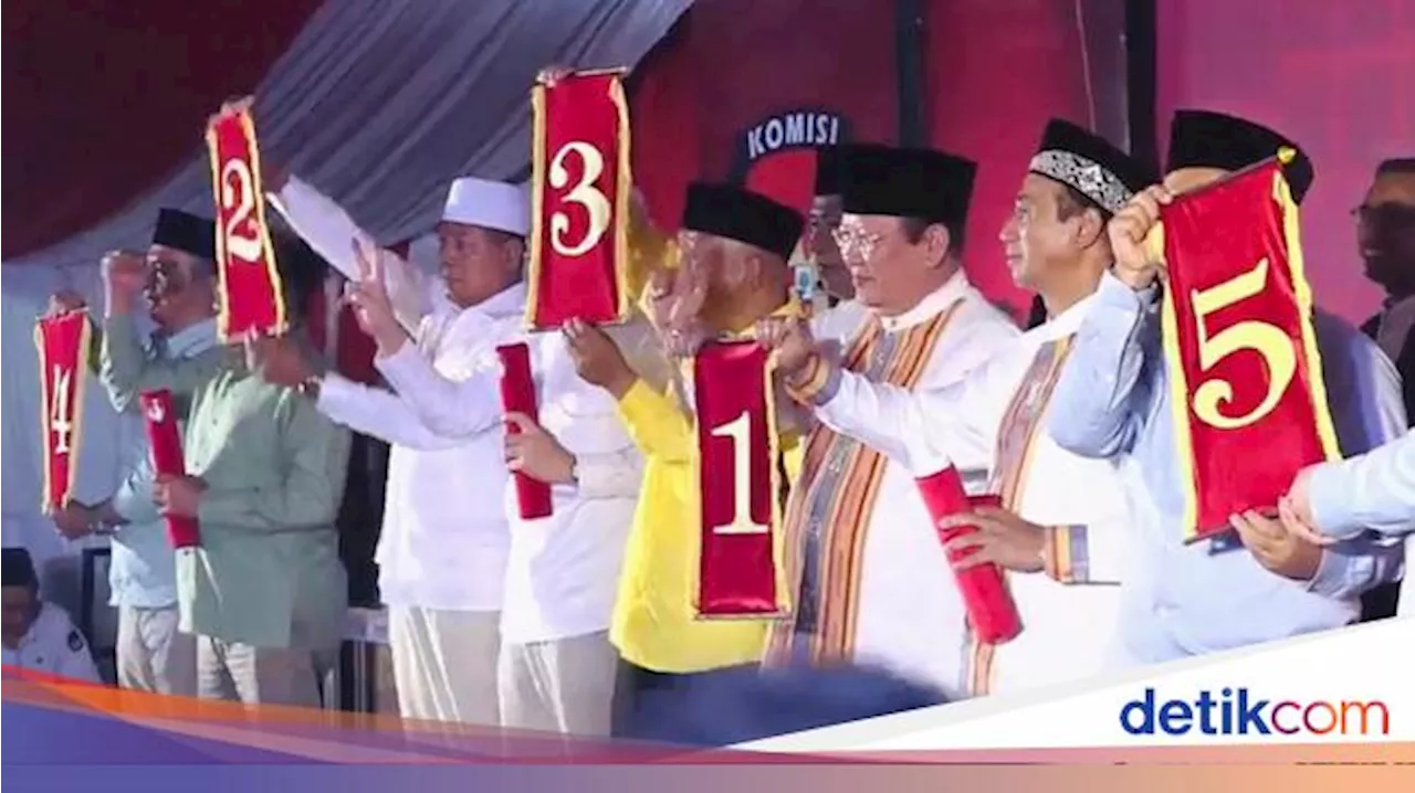 KPU Umumkan Nomor Urut Paslon Pilbup Lombok Timur 2024, Ini Daftarnya