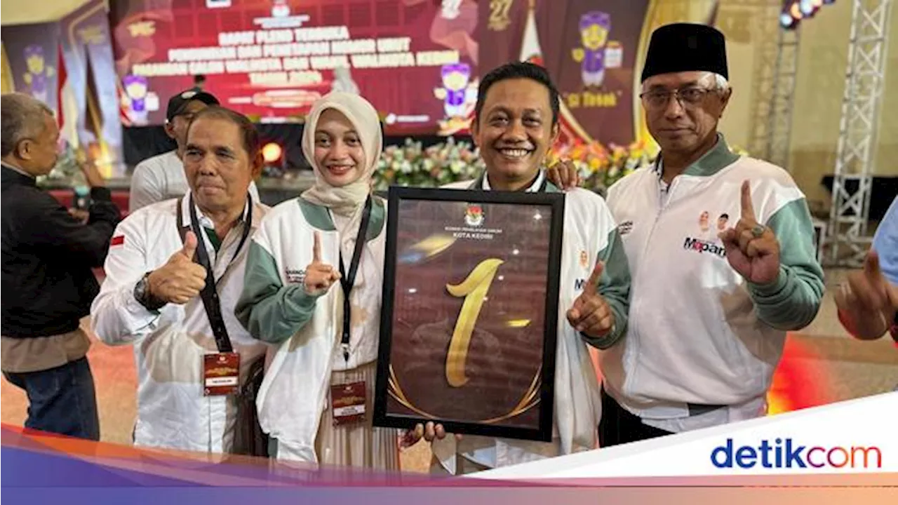 Makna Istimewa Nomor Urut 1 bagi Vinanda-Gus Qowim di Pilwali Kediri