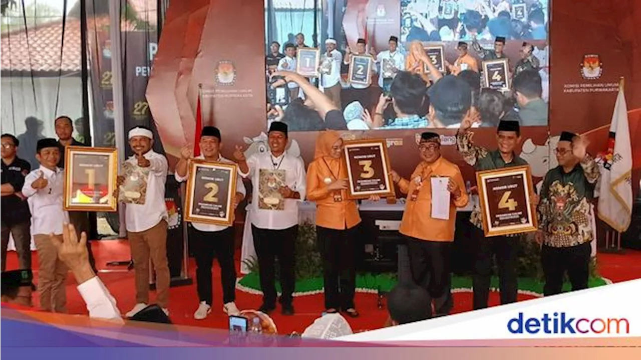 Nomor Urut Paslon Pilbup Purwakarta, Subang, dan Cianjur