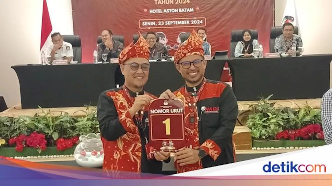 Nuryanto-Hardi Nomor Urut 1 di Pilwakot Batam: Ini Jalan Kemenangan