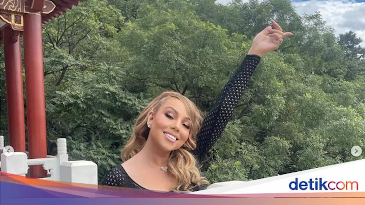 Penampilan Mariah Carey Saat Berlibur ke China Sorot Netizen