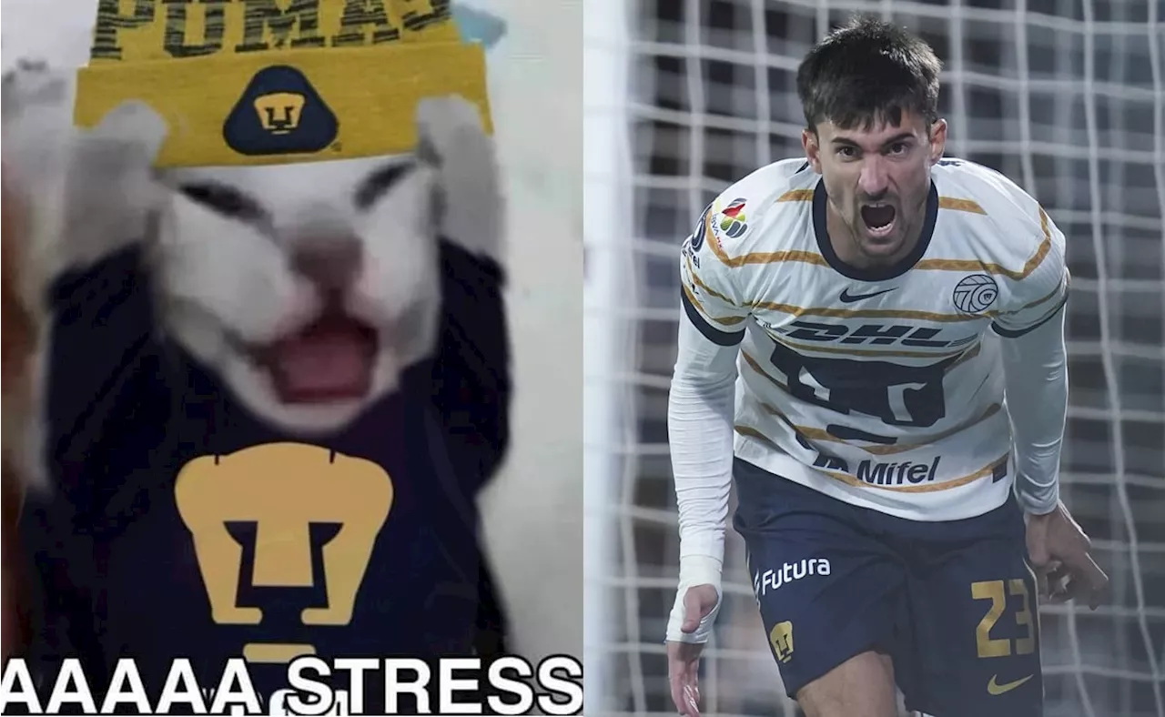 Pumas vs Xolos: Los mejores MEMES que dejó la agónica victoria del equipo de Gustavo Lema