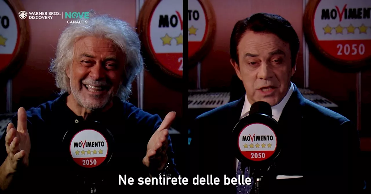 Il “dissing” che non ti aspetti: Crozza nei panni di Grillo, Conte, Sangiuliano e Boccia per il…
