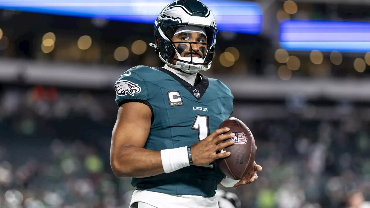 The Eagles are atop the NFC East standings even with turnover-prone QB Hurts