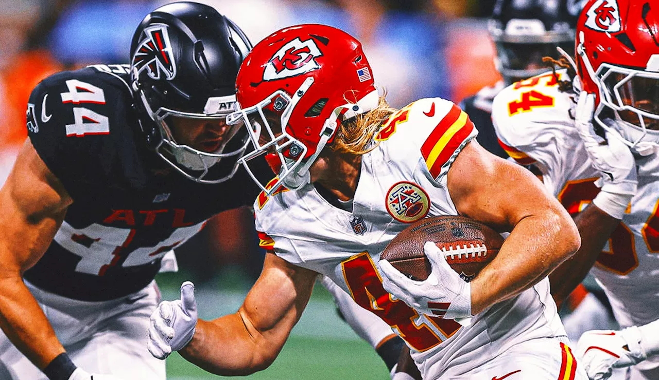 Chiefs' Carson Steele shines in first start as family watches from sister’s wedding