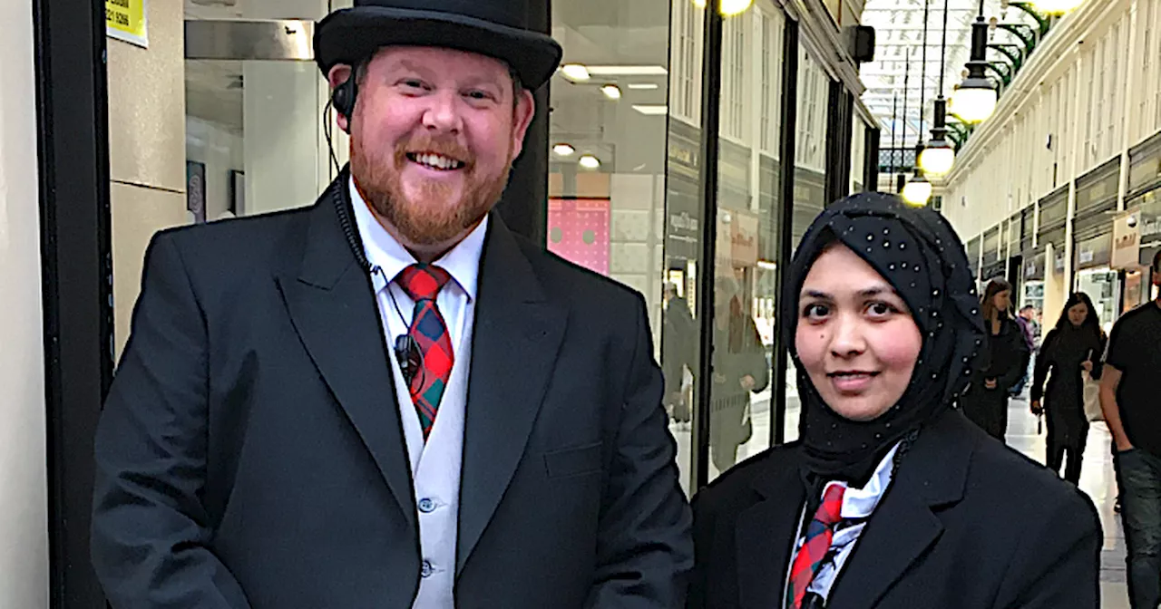 Glasgow woman makes history as she becomes first ever female Argyll Arcade security guard