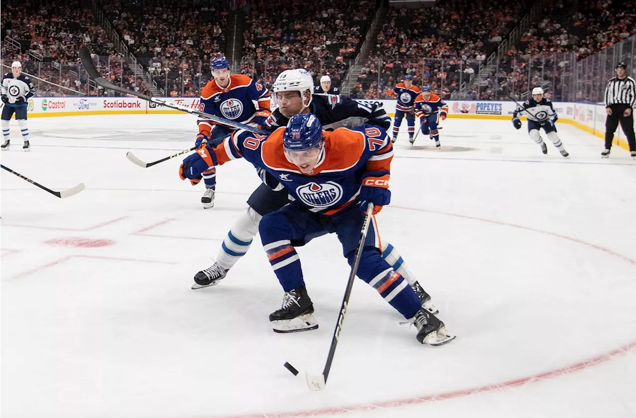 Cam Dineen scores in OT as Oilers ground Jets 3-2