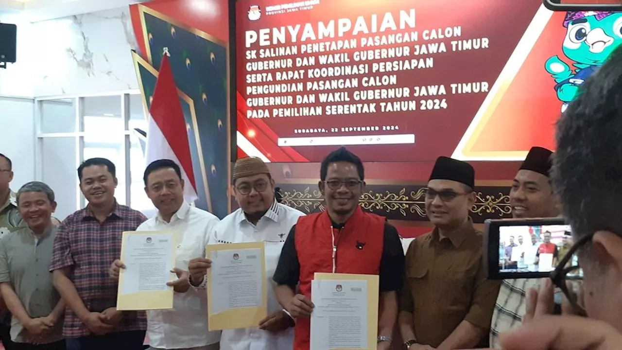 Gerak Cepat Tim Pemenangan ”Tiga Srikandi” Setelah Penetapan Calon Gubernur-Wagub Jatim