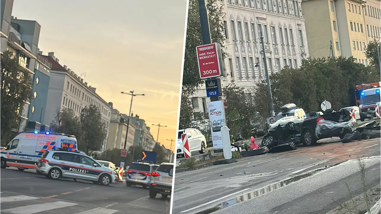 Tödlicher Verkehrsunfall am Margaretengürtel in Wien!