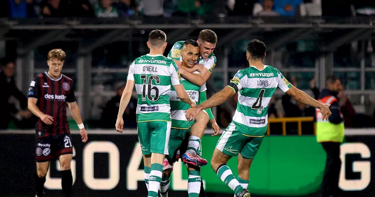 Graham Burke's late winner keeps Shamrock Rovers in title race